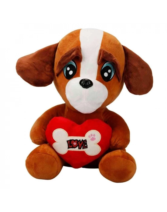 ® Kalpli Köpek Peluş Oyuncak 30 Cm