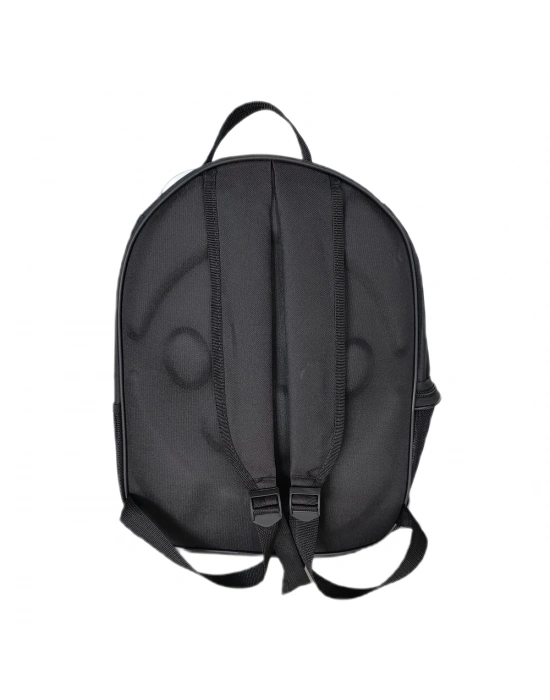 Kalpli Patili Astronot Şeffaf Taşıma Sırt Çantası Siyah 24x32x42 cm