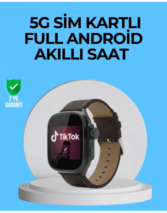 Kamera Özellikli Akıllı Saat Play Store Destekli