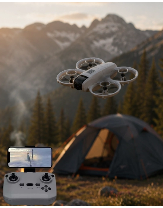 Kameralı Drone Headless Mod ve Engel Algılama Özellikli
