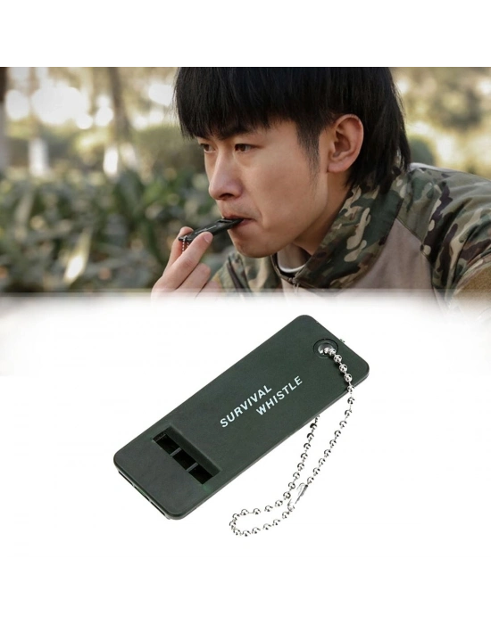 ®  Kamp Outdoor Yaşam Yüksek Sesli Acil Durum Survival Plastik Düdük
