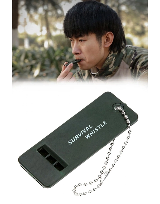 ®  Kamp Outdoor Yaşam Yüksek Sesli Acil Durum Survival Plastik Düdük