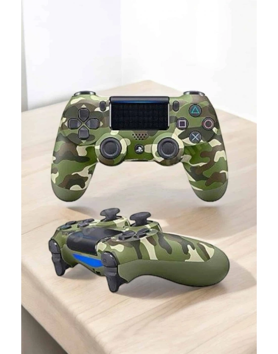 Kamuflaj Desenli Joystick PS4 Oyun Kolu