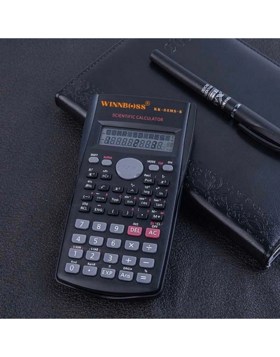®  Kapaklı 240 Fonksiyonlu, Pilli Bilimsel Hesap Makinası