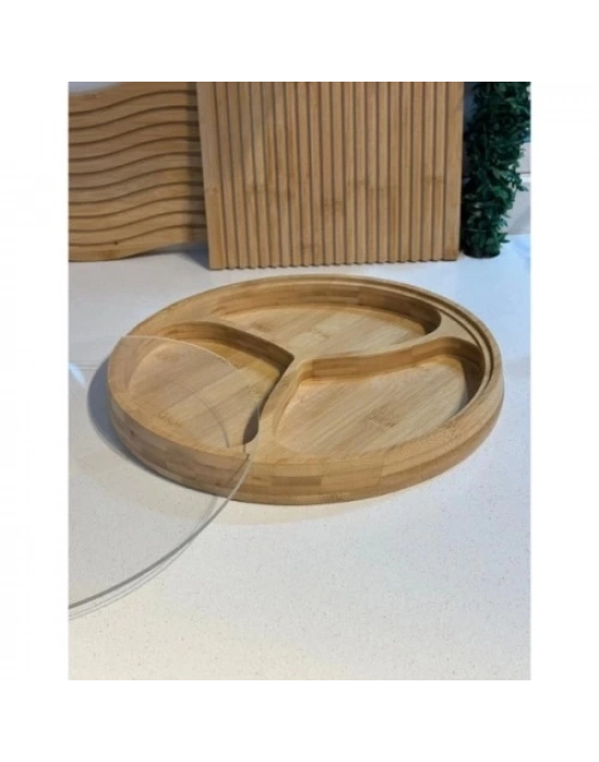 Kapaklı 3 Bölmeli Çerezlik