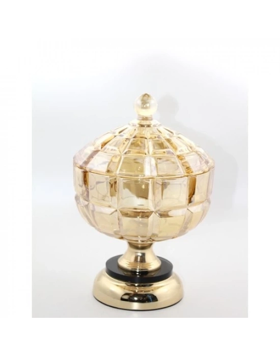 Kapaklı Cam Şekerlik Model 2