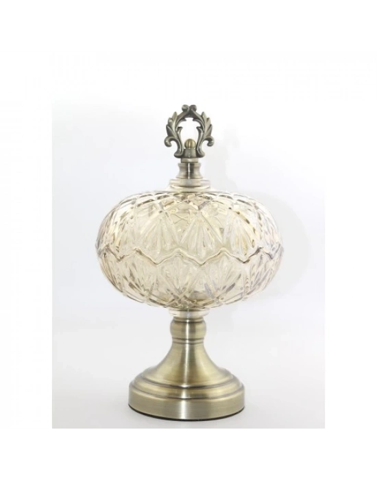 Kapaklı Cam Şekerlik Model 3