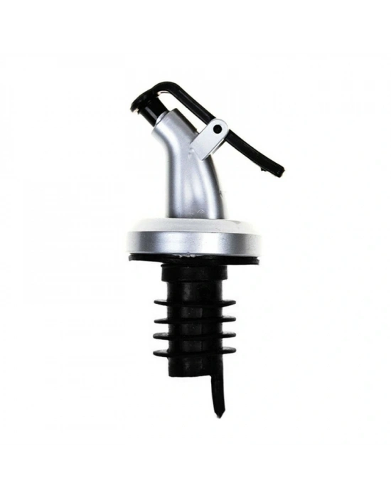 Kapaklı Şişe Ucu Servis Aparatı Damlalık Yağdanlık Tıpa