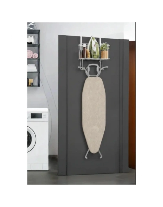 Kapı Arkası Ütü ve Ütü Masası Askısı Organizer