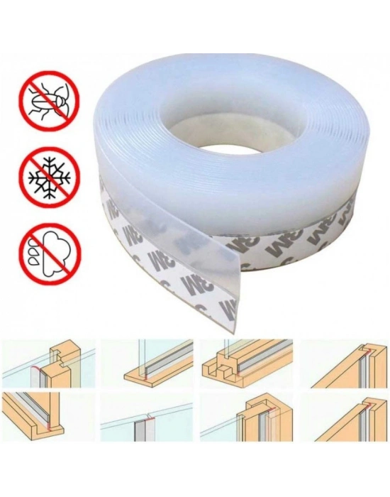 Kapı Pencere Rüzgar İzolasyon Bandı 5 metre