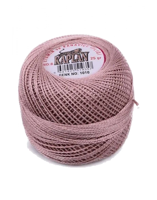 Kaplan Etamin Ve Kanaviçe İpi 8 No Kod/Renk: 1010 - Royaleks