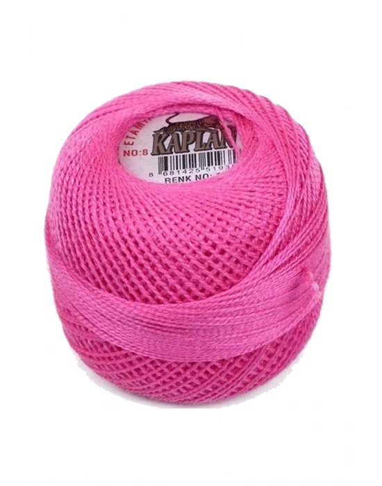 Kaplan Etamin Ve Kanaviçe İpi 8 No Kod/Renk: 111 - Royaleks