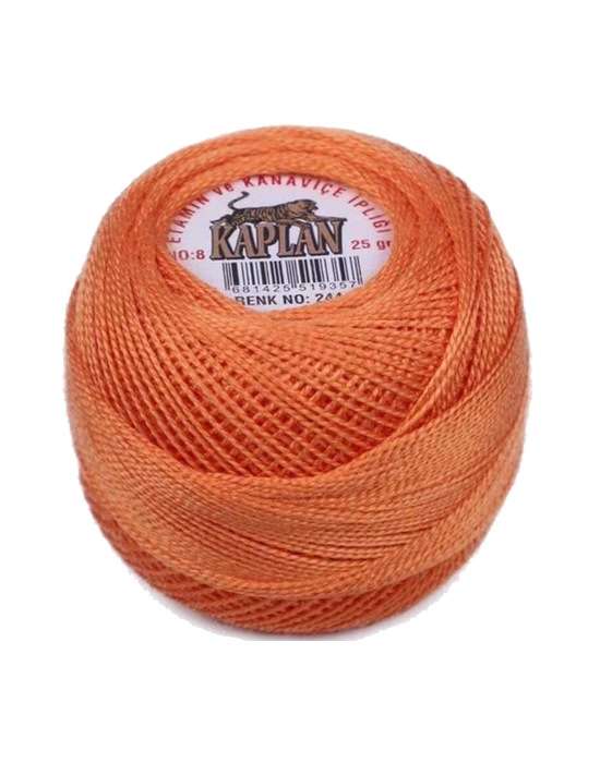 Kaplan Etamin Ve Kanaviçe İpi 8 No Kod/Renk: 244 - Royaleks