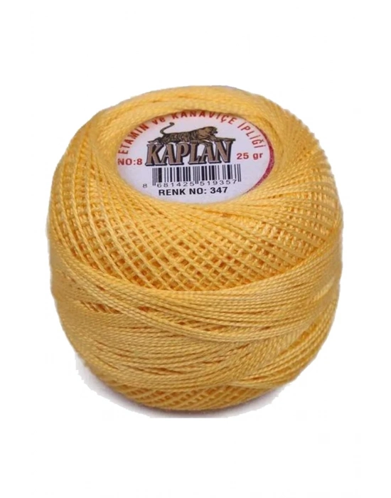 Kaplan Etamin Ve Kanaviçe İpi 8 No Kod/Renk: 347 - Royaleks