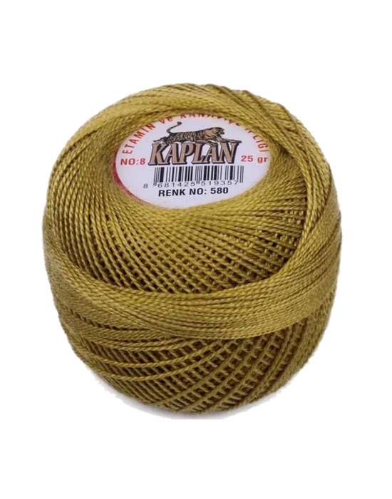Kaplan Etamin Ve Kanaviçe İpi 8 No Kod/Renk: 580 - Royaleks