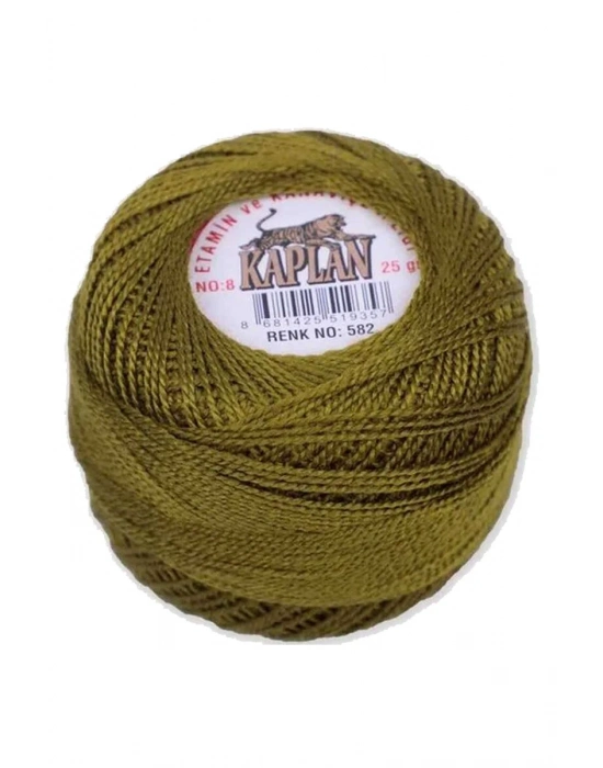 Kaplan Etamin Ve Kanaviçe İpi 8 No Kod/Renk: 582 - Royaleks