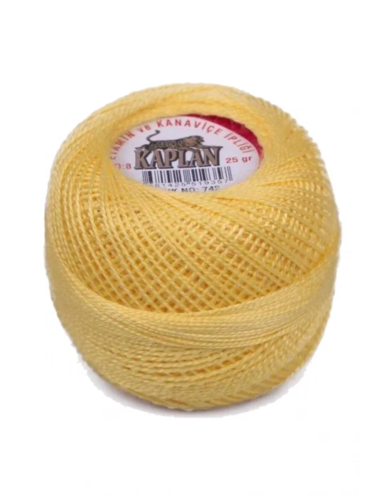 Kaplan Etamin Ve Kanaviçe İpi 8 No Kod/Renk: 742 - Royaleks