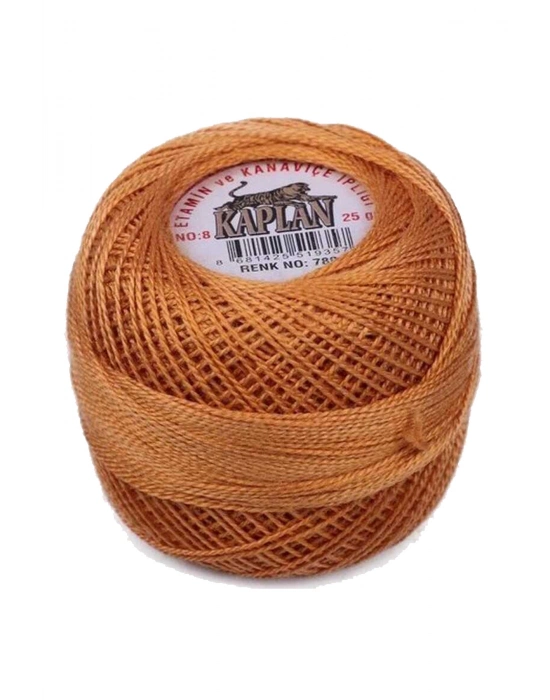 Kaplan Etamin Ve Kanaviçe İpi 8 No Kod/Renk: 780 - Royaleks