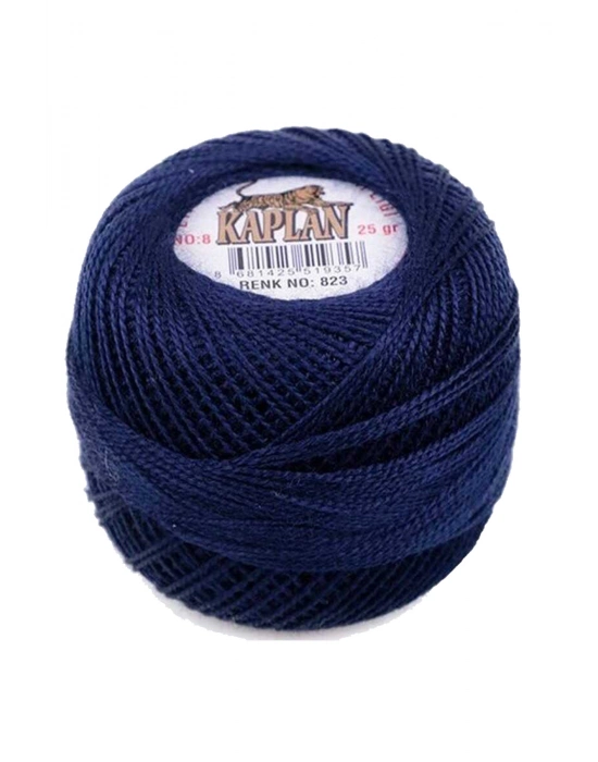 Kaplan Etamin Ve Kanaviçe İpi 8 No Kod/Renk: 823 - Royaleks