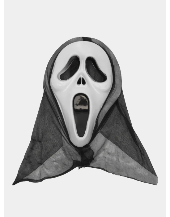 Kapşonlu Çığlık Maskesi Scream Maskesi 33x21 cm