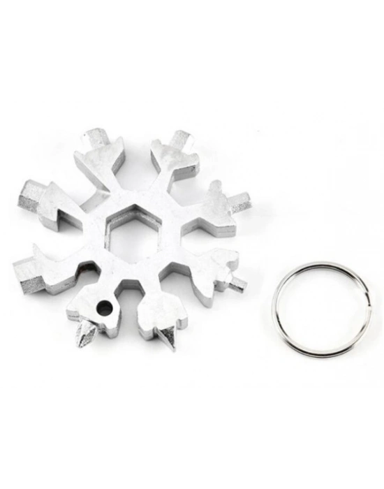 Kar Tanesi Çok Amaçlı Anahtarlık Açacak