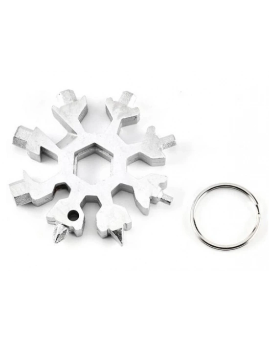 Kar Tanesi Çok Amaçlı Anahtarlık Açacak