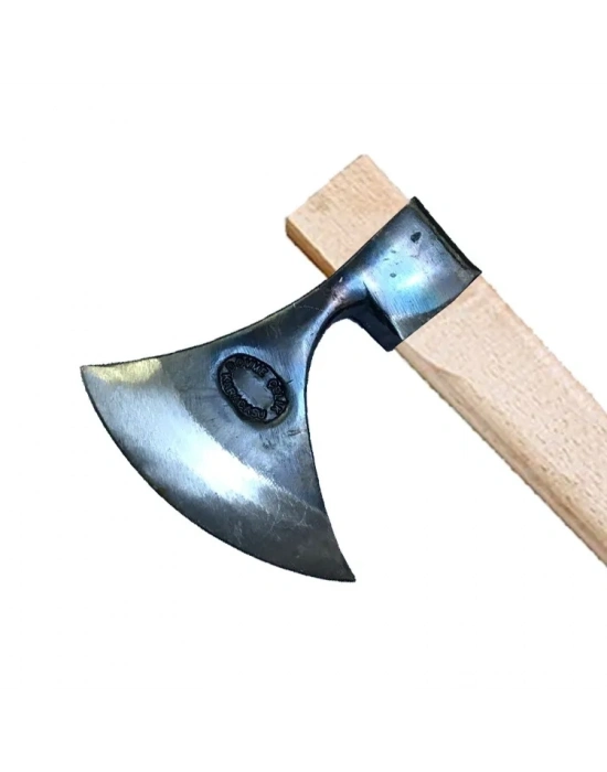 Karacasu Saplı Ay Balta 90 Cm - Dövme Çelikten