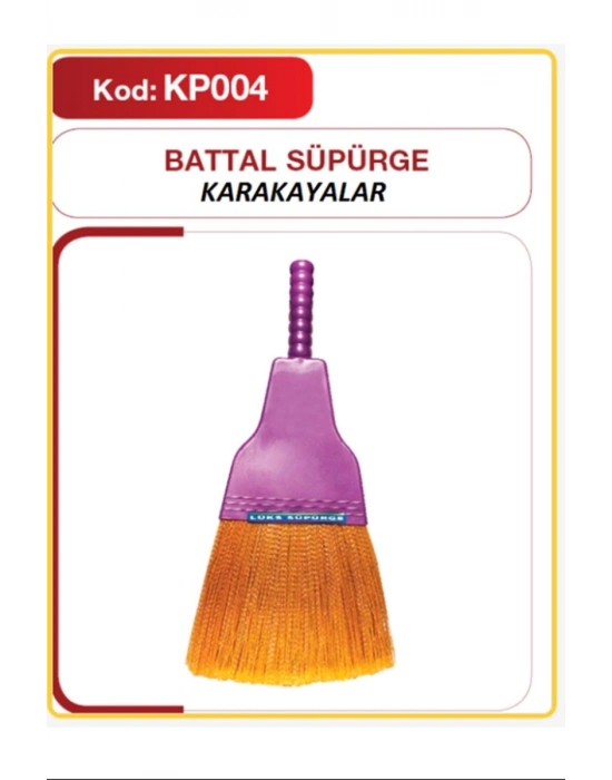 Karakayalar Plastik Süpürge (Battal) Royaleks-KP-004