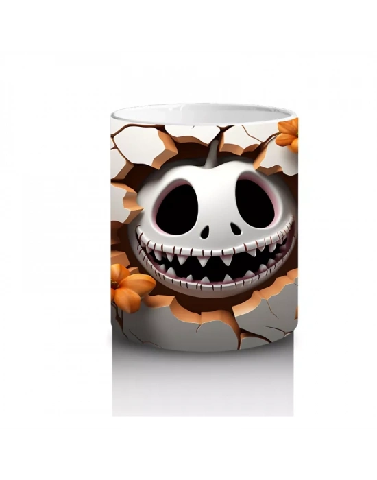 Karanlık Çatlaklarda Göz Göze Balkabağı – Hediyelik Kahve Kupası