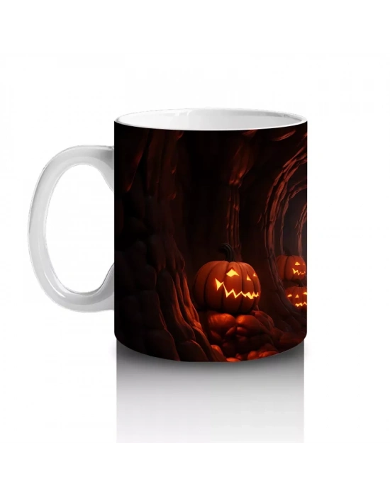 Karanlık Koridorda Sessiz Balkabakları – Hediyelik Kahve Kupası