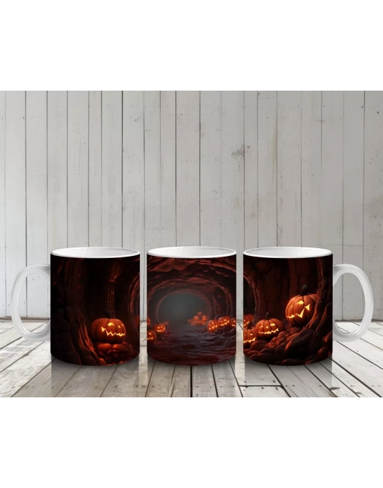 Karanlık Koridorda Sessiz Balkabakları – Hediyelik Kahve Kupası