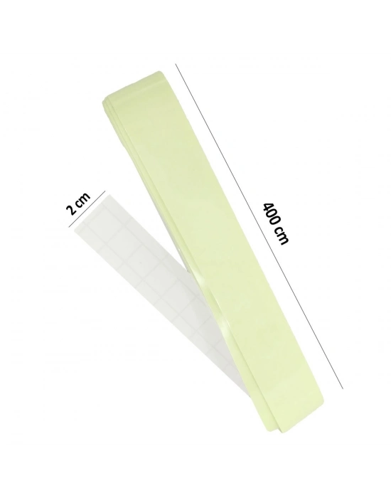 ®  Karanlıkta Işık Veren  Yansıyan 4 Metre Fosforlu Yeşil Şerit Bant