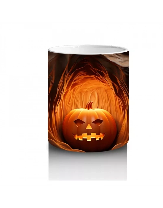 Karanlıkta Parlayan Büyülü Kabak – Hediyelik Kahve Kupası