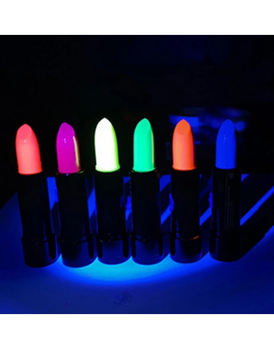 Karanlıkta Parlayan Neon Ruj Seti