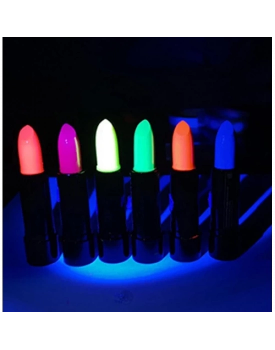 Karanlıkta Parlayan Neon Ruj Seti