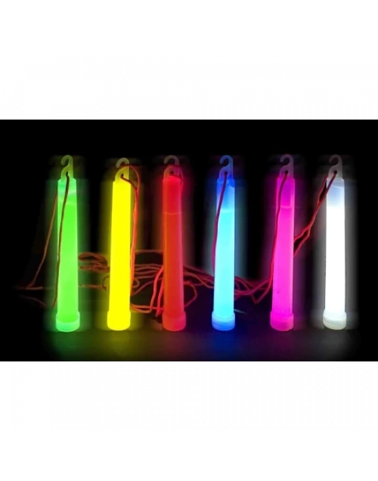 Karanlıkta Yanan Asılabilir ip Aparatlı Glow Stick Lamba Seti 15cm