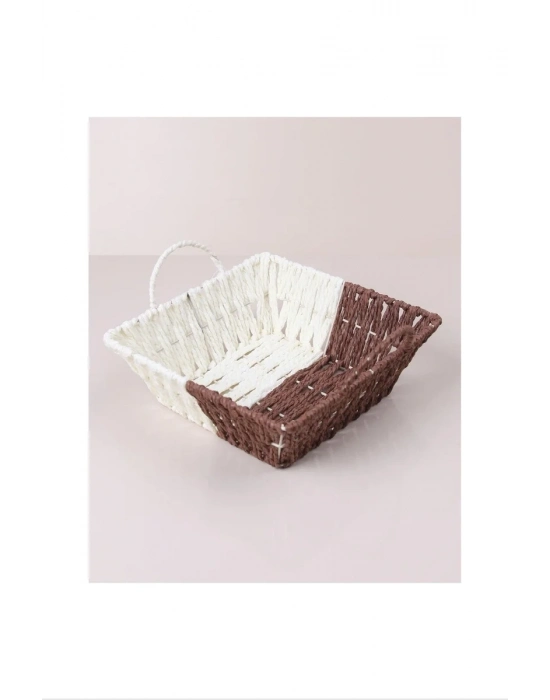 Kare Hasırlı Ekmek Sepeti Royaleks-8805