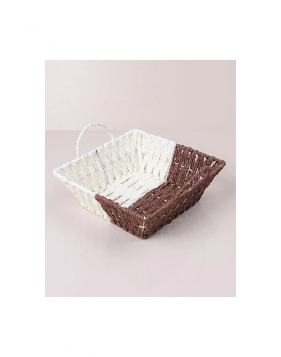 Kare Hasırlı Ekmek Sepeti Royaleks-8805