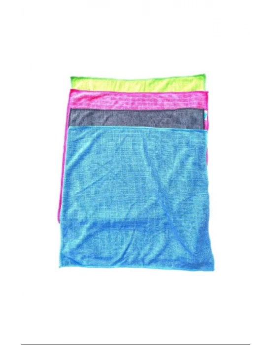 Kareli Temizlik Bezi Asorti 320 Gr 40x40 Cm Royaleks-STK294-961