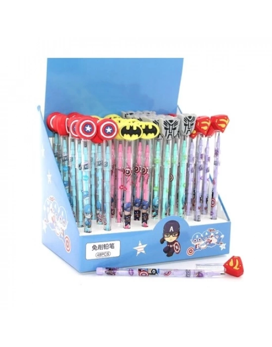 Karışık Kahraman Figürlü Yumurtlayan Kalem Model 3