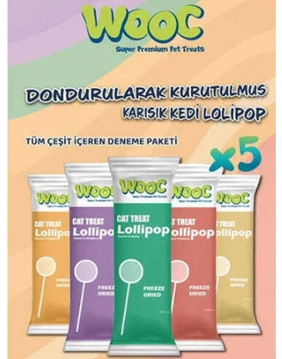 Karışık Kedi Ödülü Lolipop 1.4 Gr