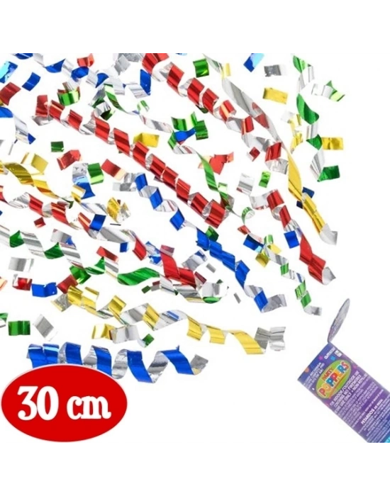 Karışık Renkli Konfeti 30 Cm