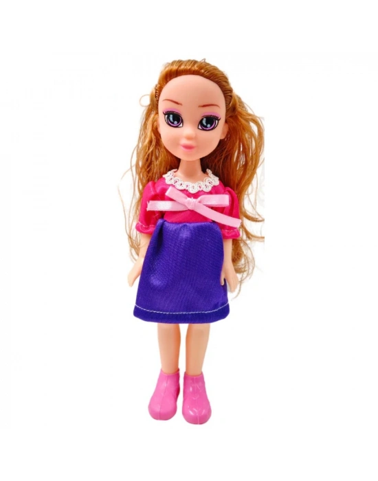 Karlar Ülkesi - Karlar Kraliçesi Bebek 25 cm - Esmer