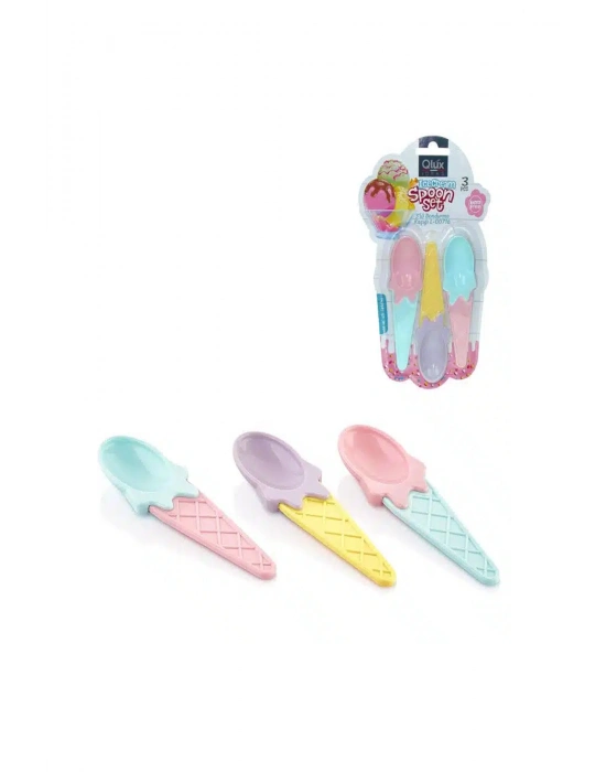 Karnaval Dondurma Kaşığı 3 Adet