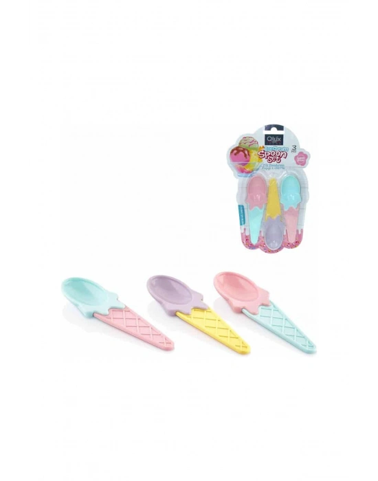 Karnaval Dondurma Kaşığı 3 Adet ROYALEKS-L716