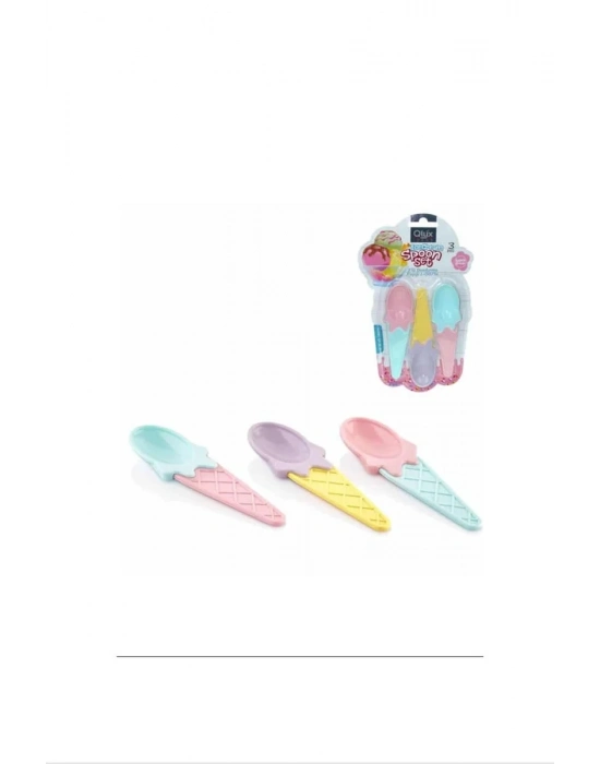 Karnaval Dondurma Kaşığı 3 Adet Royaleks-L716