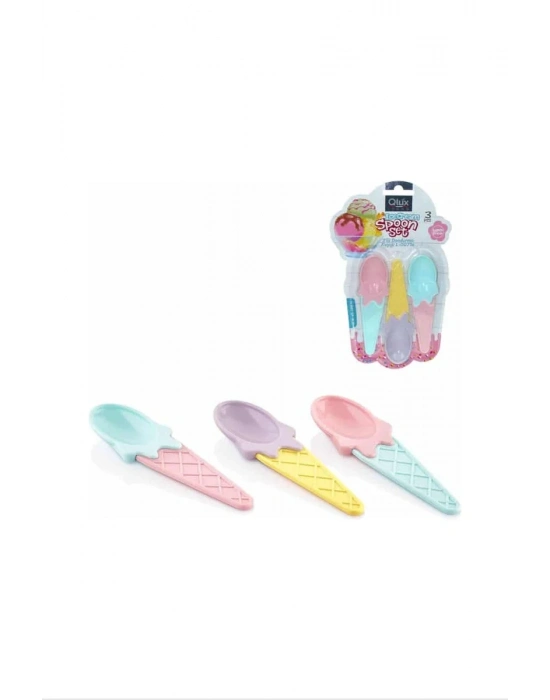 Karnaval Dondurma Kaşığı 3 Adet ROYALEKS-L716