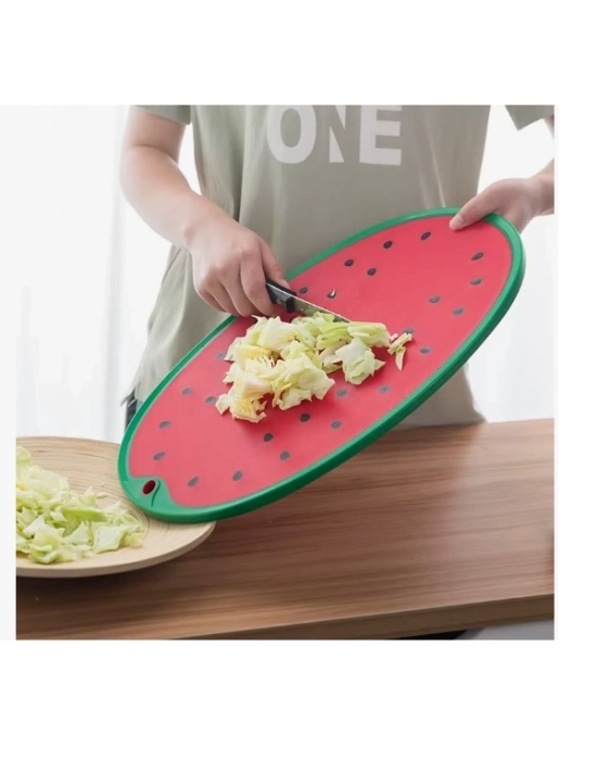 Karpuz Figürlü Kaydırmaz Kesme Tahtası Doğrama Panosu