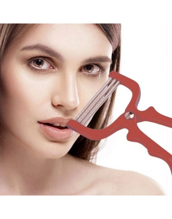 ®  Kaş Bıyık Yüz Tüy Alma Aleti Yaylı Yüz Epilasyon Aleti