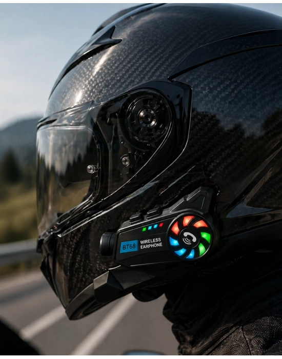 Kask Kamerası Bluetooth Bağlantılı 1080P Kayıt ve Akıllı Kontrol Sistemi
